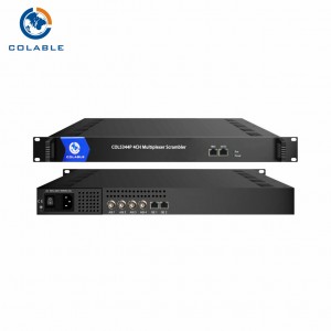 DVB-C DVB-T DVB-S2 ASI IP Multiplexer Scrambler With CAS SMS Software