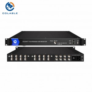 Satellite Receiver FTA 12CH DVB-S/S2 To DVB-T/C Modulator