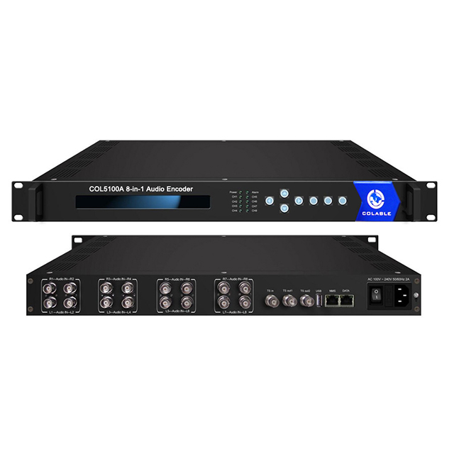 8 In 1 Mpeg1 Layer2 Audio Encoder
